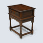 Old Charm Side Table Lamp Table Tudor Brown Finish With Drawer FREE UK Delivery