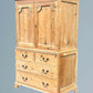 Pine Press / Pine Cupboard In The Georgian Style