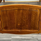 Bed Vintage French Louis XVI Oak Double Bed Frame Carved Headboard LOT 3793