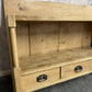 Rustic Reclaimed Timber Wall Shelf Unit 3 Drawers