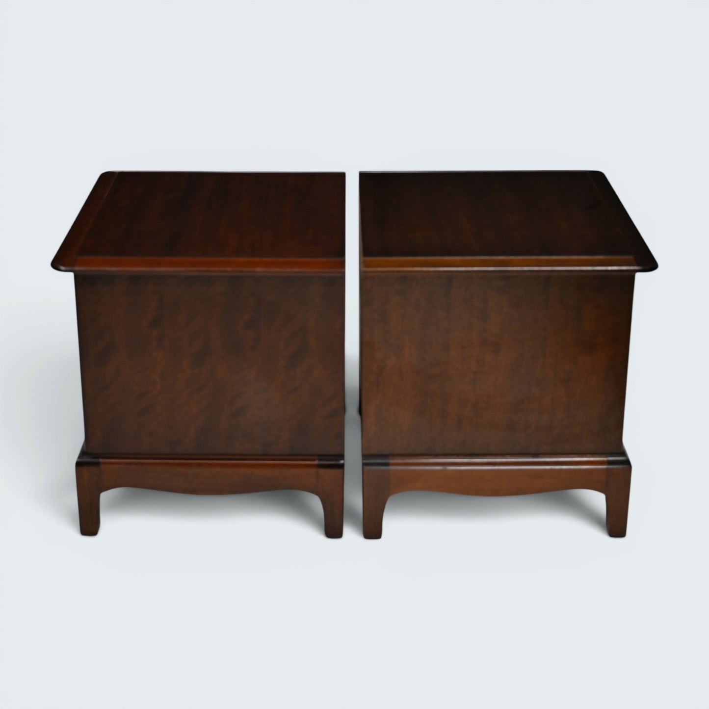 Pair of Stag Minstrel Bedside Cabinets Draw 2 In Set Drawer FREE UK Delivery