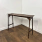 Vintage Oak Bobbin Turned Reading Table