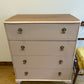 Vintage chest of drawers, pink