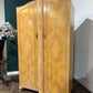 Vintage Walnut Gents Fitted Wardrobe c