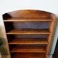 Vintage Slim Open Bookcase In Solid Oak – United Kingdom, C.1910