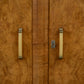 Art Deco Burr Walnut Gentlemans Wardrobe or Childs Wardrobe- SKU 211