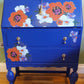 Blue writing bureau