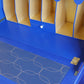 Blue writing bureau