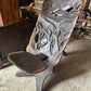Heavily Carved Folding Chair