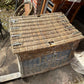 Two Vintage Wicker Storage Baskets