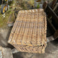 Two Vintage Wicker Storage Baskets
