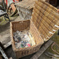 Two Vintage Wicker Storage Baskets