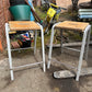 Vintage School Stools