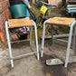 Vintage School Stools