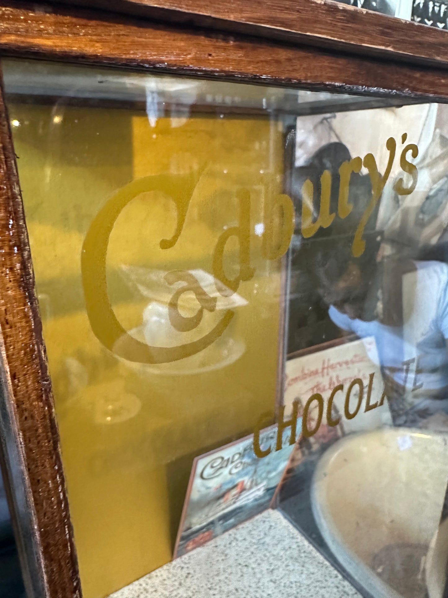 Nice Antique Glass Display Cabinet