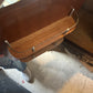 Vintage Drinks Cabinet With Glass Top