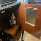 Vintage Drinks Cabinet With Glass Top