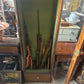 Tall Antique Gun Display Cabinet