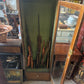 Tall Antique Gun Display Cabinet