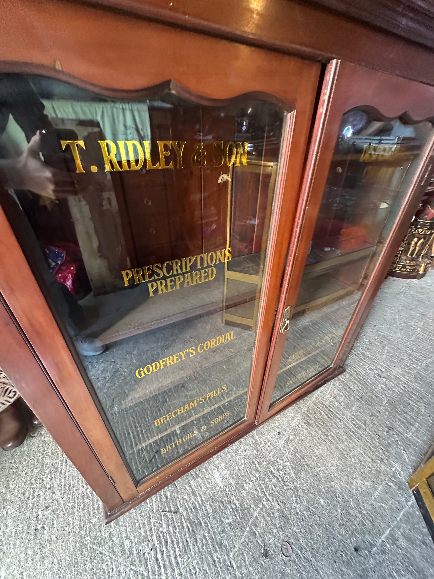 Antique Chemists Cabinet