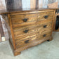 Antique Oak Arts and Crafts Chest of Two over Two Drawers, c 1920