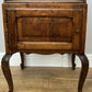Bedside Table Vintage French Louis Oak Cabinet Cupboard Nightstand LOT 6230