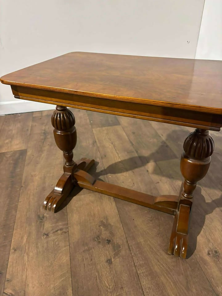 Vintage Walnut Veneered Coffee Table