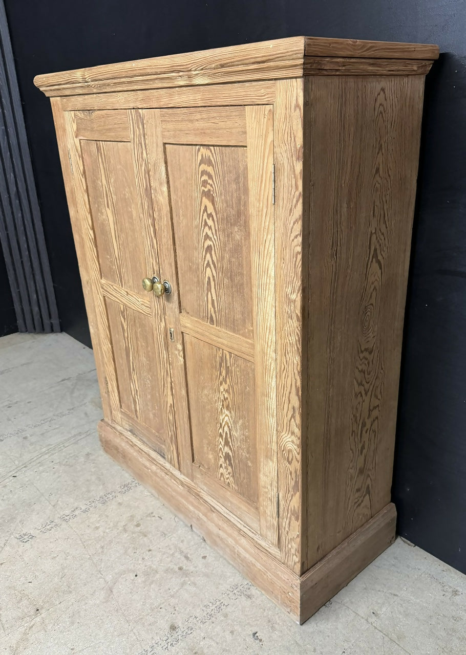 19th Century Pine Larder Cupboard