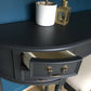 Pro spray painted Laura Ashley dressing table & stool dark grey