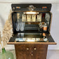 walnut Art Deco Cocktail Cabinet