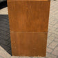 Large Vintage Edwardian Floor Standing Oak Filing Drawers. Cabinet Splits In Half.