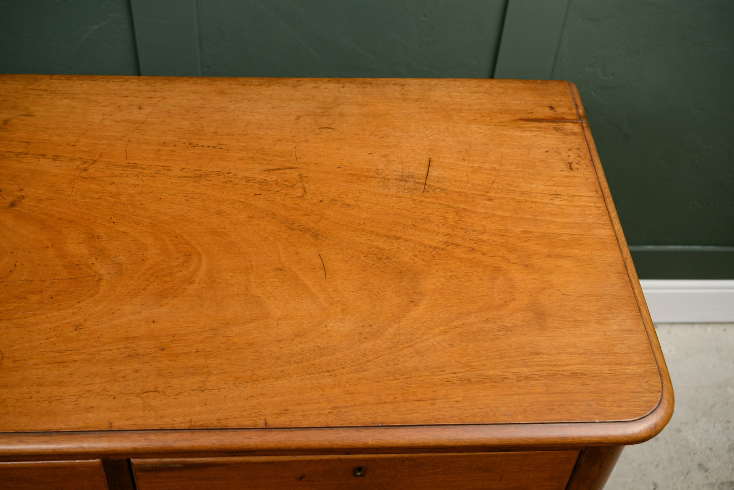 Large Victorian Mahogany Chest of Drawers - 2 Over 3