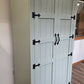 Rustic farmhouse style pantry/larder cupboard.