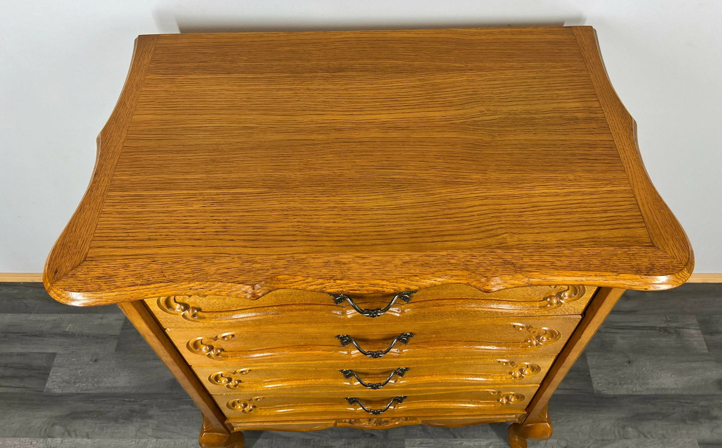 Chest of Drawers Vintage French Louis XIV Cabinet Carved Sideboard LOT 2895