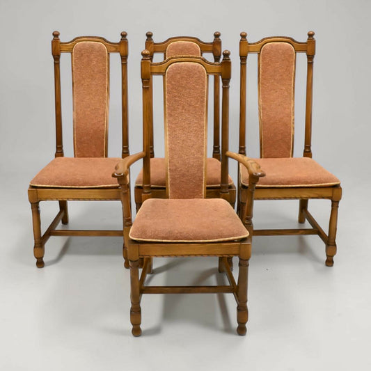 4 Ercol Hampton Dining Chairs Including 1 Carver Golden Dawn FREE UK* Delivery