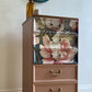 Chest of Drawers G- Plan -Hand -Painted in Dusky Terracotta
