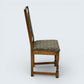 4 Old Charm Dining Chairs Widford Green Light Oak Upholstery FREE UK Delivery*