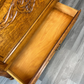 Cabinet Vintage French Louis XVI Style Oak Fall Front Carved Sideboard LOT 3779