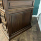 Antique Continental Oak Knee Hole Deskx