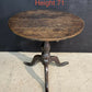 Georgian Oak Tilt Top Table