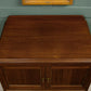 Mahogany Tallboy Cupboard with Drawers - Mid Century