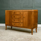Mid Century Oak Sideboard by Strongbow Furniture
