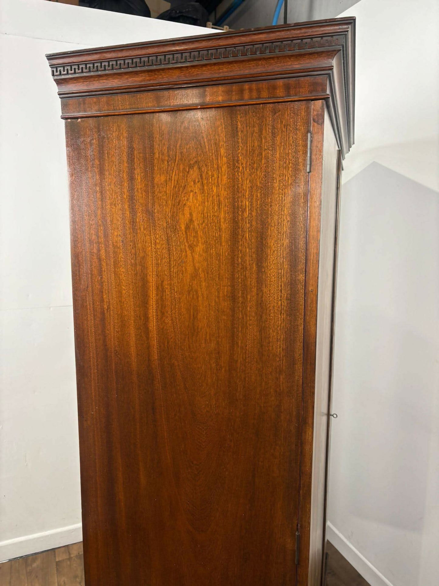 Edwardian Walnut Double Wardrobe