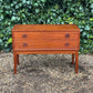 Vintage 1960's Danish Low Chest Of Drawers