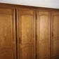 Wardrobe Vintage French Louis XVI Style Five Door Carved Armoire LOT 6009