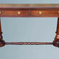 19th Century Victorian Mahogany Writing Table / Desk