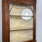 Victorian Mahogany Double Corner Cupboard With Glazed Top