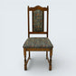 4 Old Charm Dining Chairs Widford Green Light Oak Upholstery FREE UK Delivery*