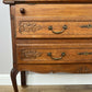 Secretaire Writing Desk Vintage French Louis Oak Rare Bureaux Cabinet LOT 6318
