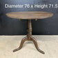 Georgian Oak Tilt Top Table
